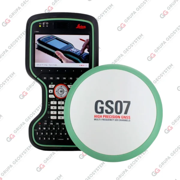 Odbiornik Leica GS07 z kontrolerem CS20