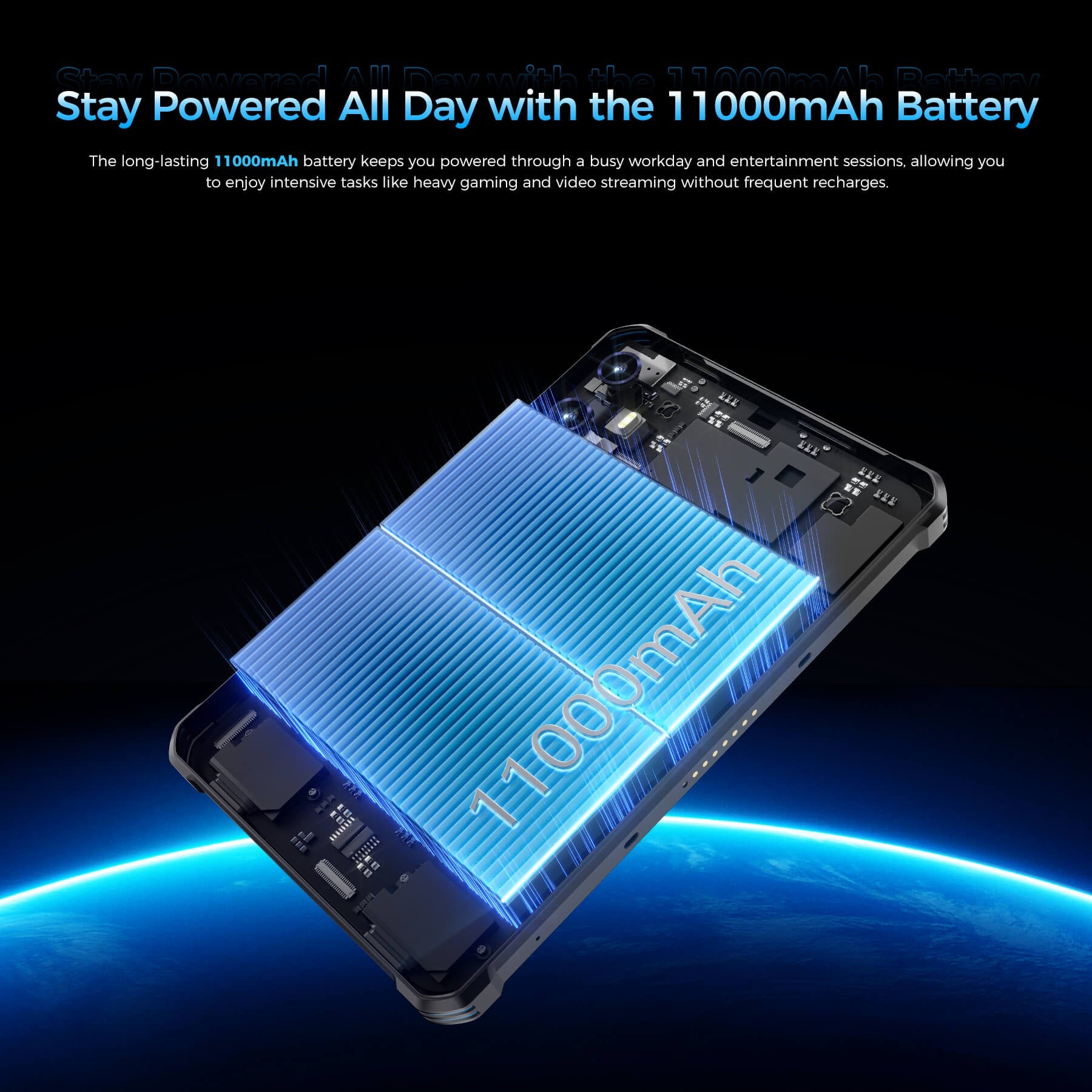 Bateria 11 000 mAh w OUKITEL RT3 Plus